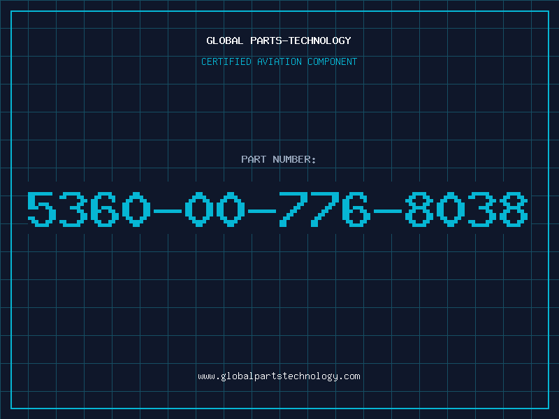 Aviation Part 5360-00-776-8038