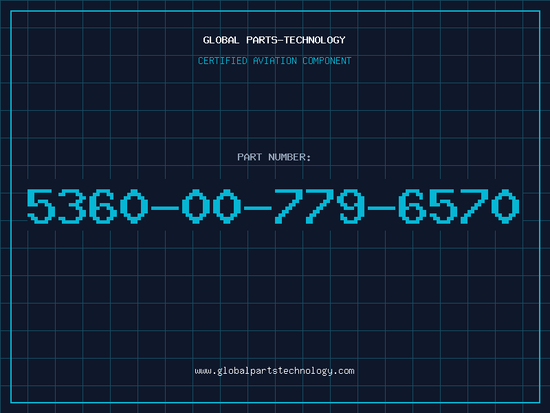 Aviation Part 5360-00-779-6570