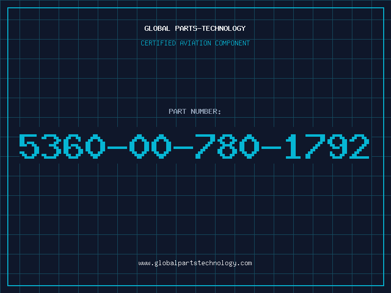 Aviation Part 5360-00-780-1792