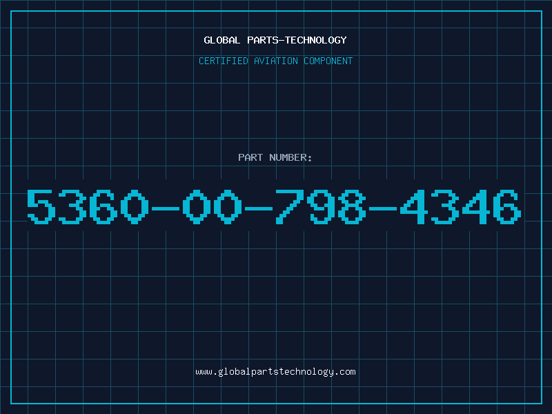 Aviation Part 5360-00-798-4346