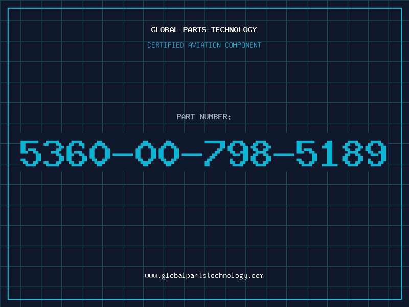 Aviation Part 5360-00-798-5189