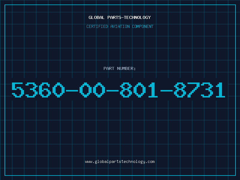 Aviation Part 5360-00-801-8731