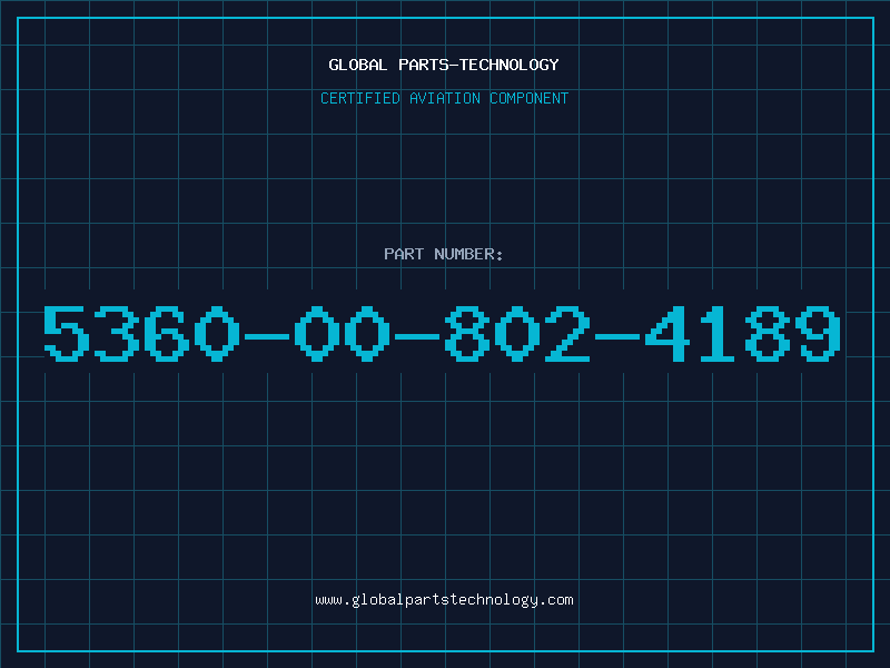 Aviation Part 5360-00-802-4189