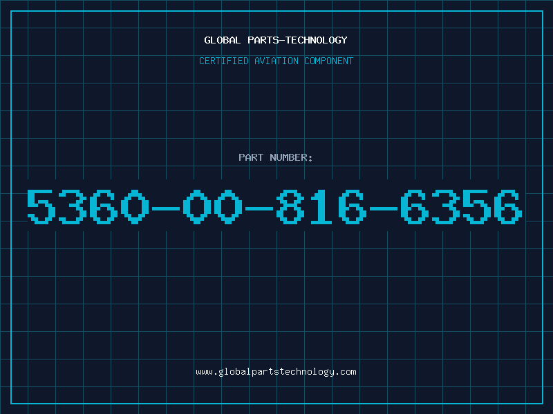 Aviation Part 5360-00-816-6356
