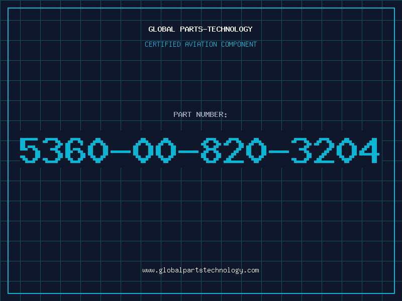 Aviation Part 5360-00-820-3204