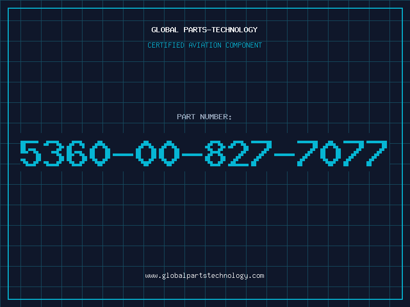 Aviation Part 5360-00-827-7077