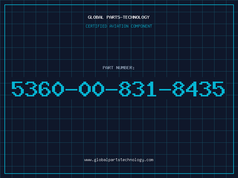 Aviation Part 5360-00-831-8435