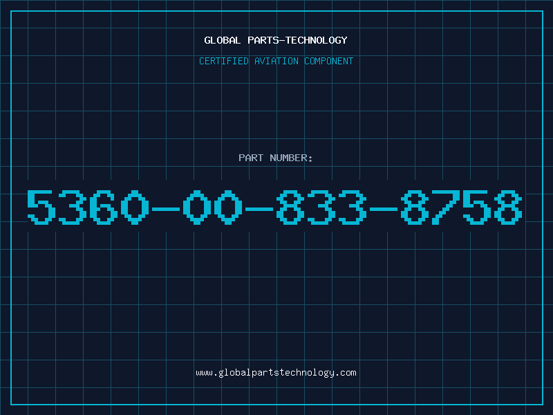 Aviation Part 5360-00-833-8758