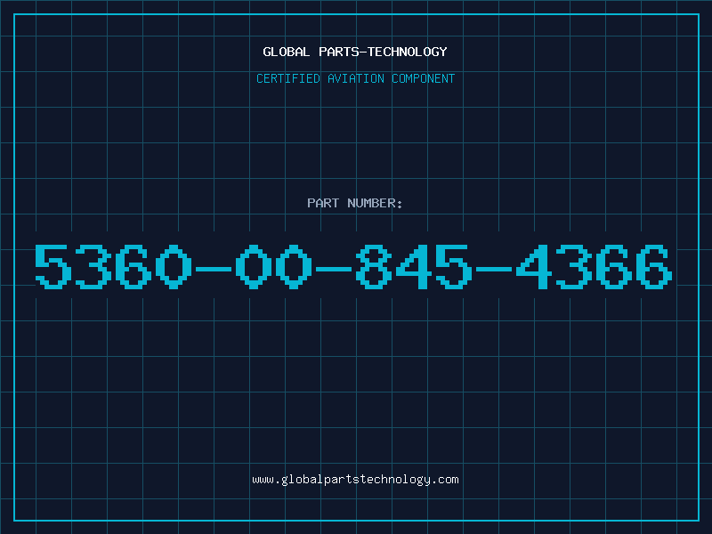 Aviation Part 5360-00-845-4366
