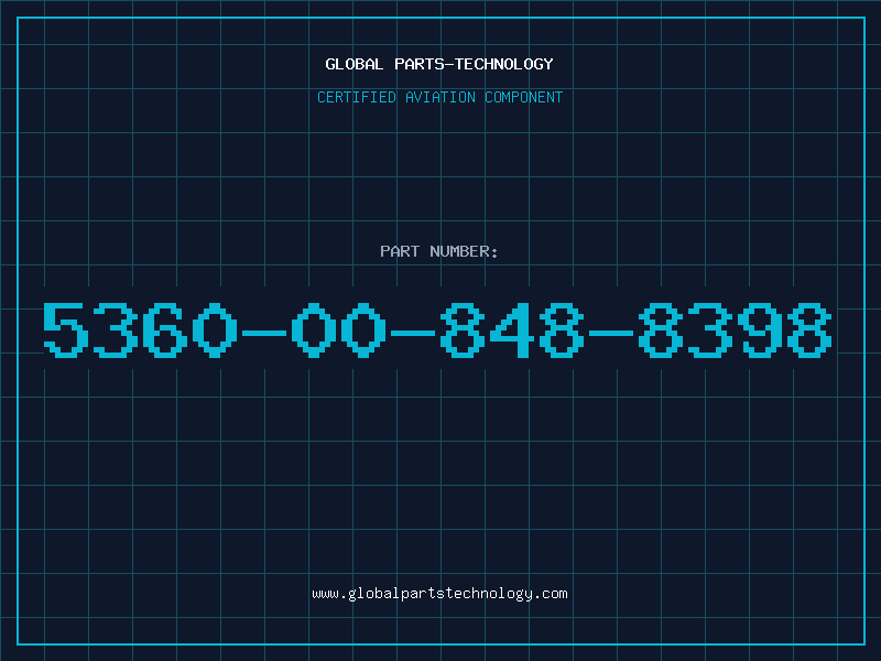 Aviation Part 5360-00-848-8398