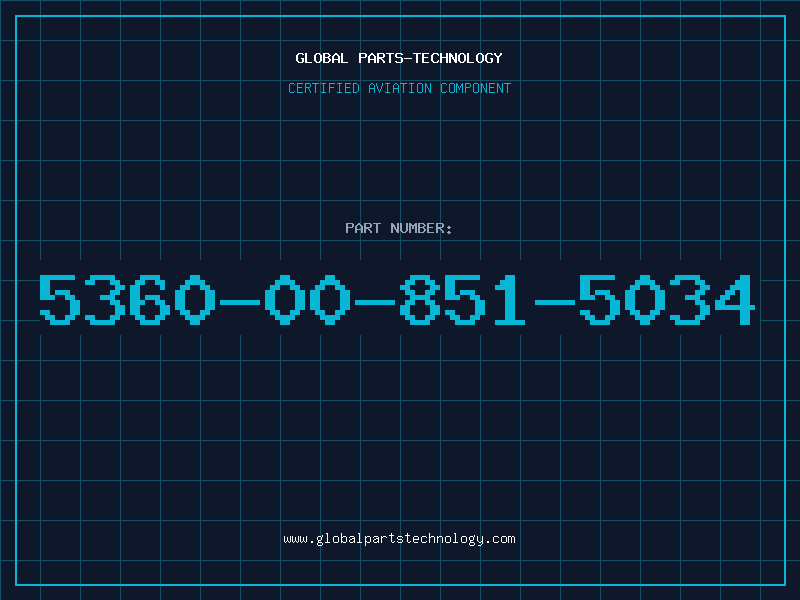 Aviation Part 5360-00-851-5034