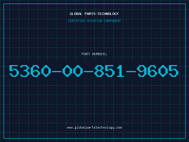 Aviation Part 5360-00-851-9605