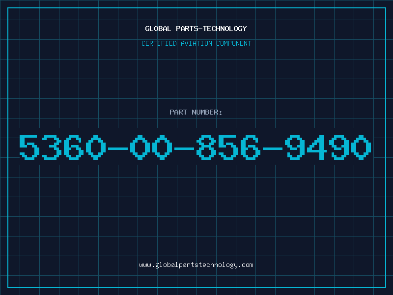 Aviation Part 5360-00-856-9490