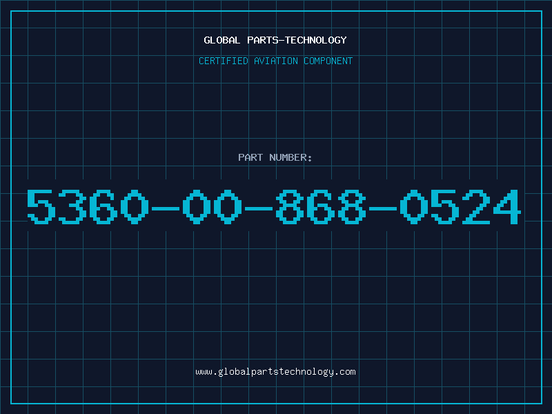 Aviation Part 5360-00-868-0524