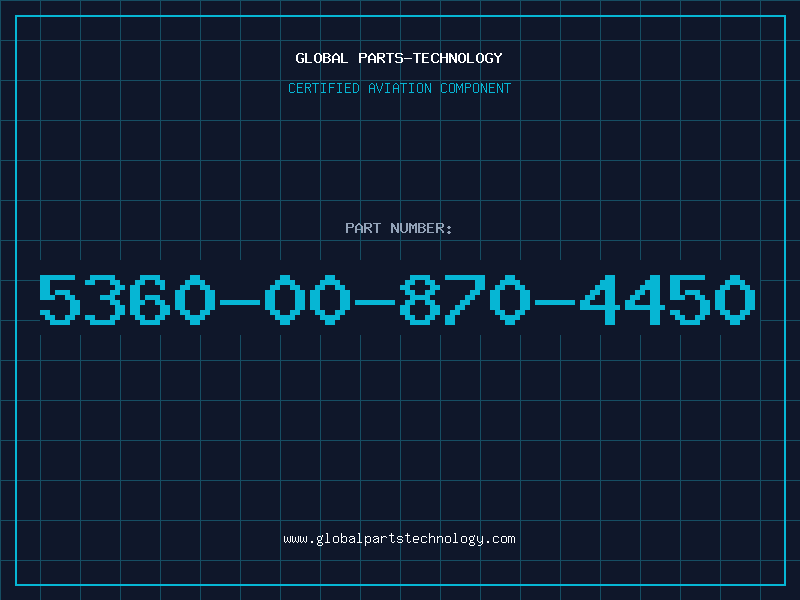 Aviation Part 5360-00-870-4450