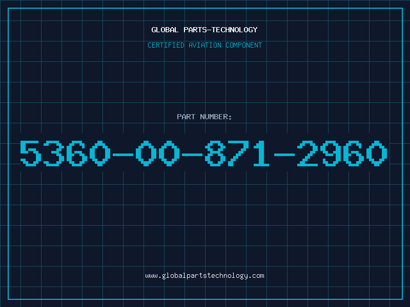 Aviation Part 5360-00-871-2960