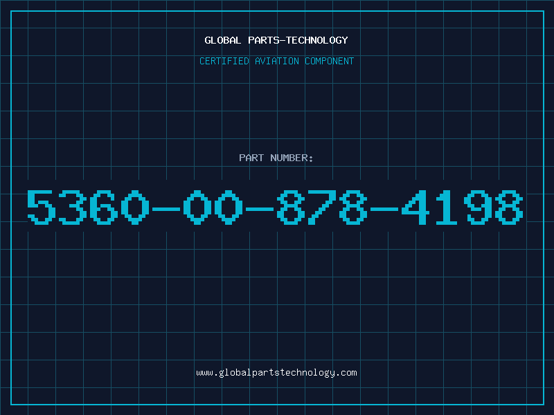 Aviation Part 5360-00-878-4198