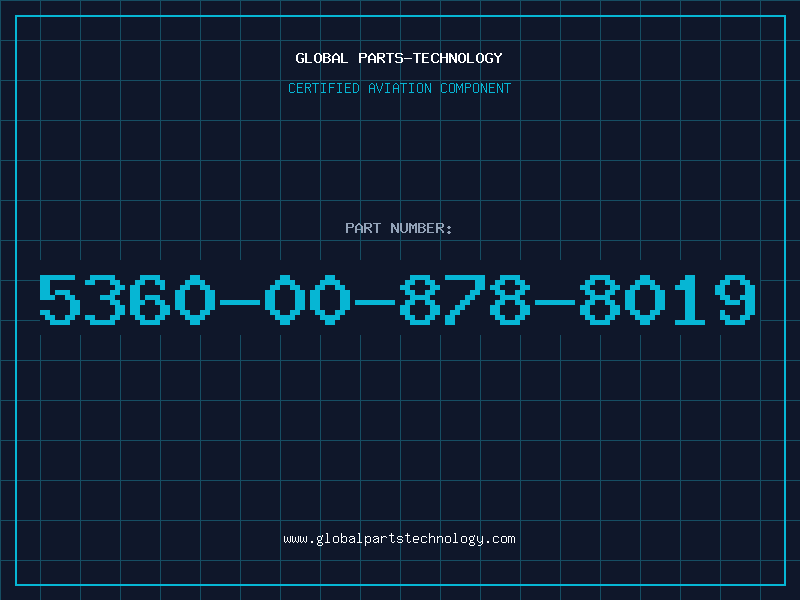 Aviation Part 5360-00-878-8019