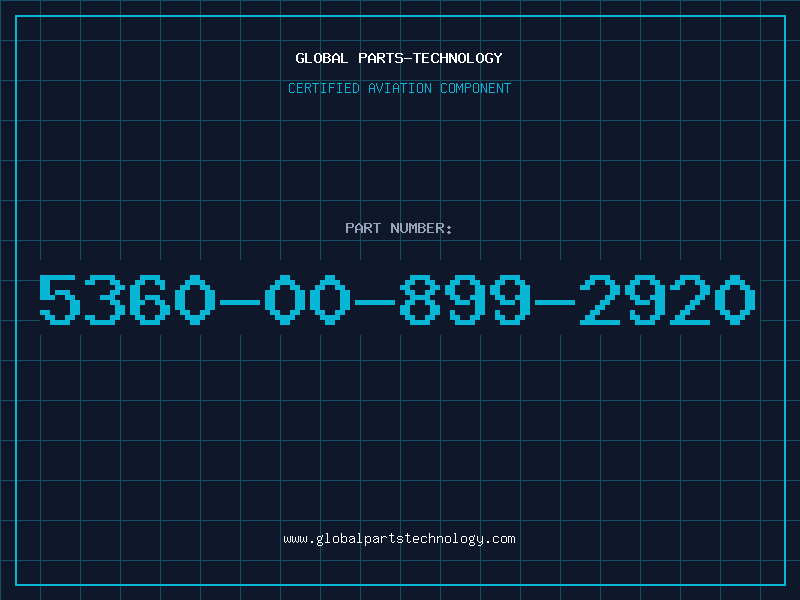 Aviation Part 5360-00-899-2920