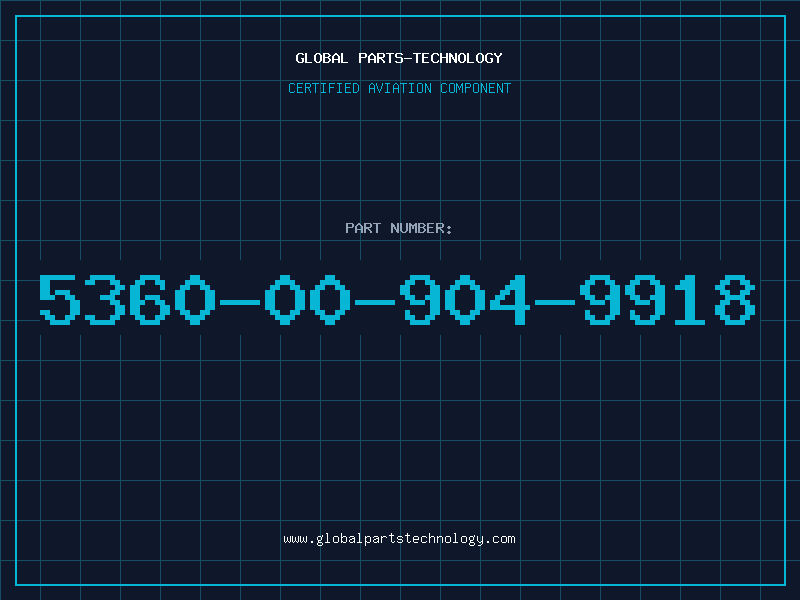 Aviation Part 5360-00-904-9918