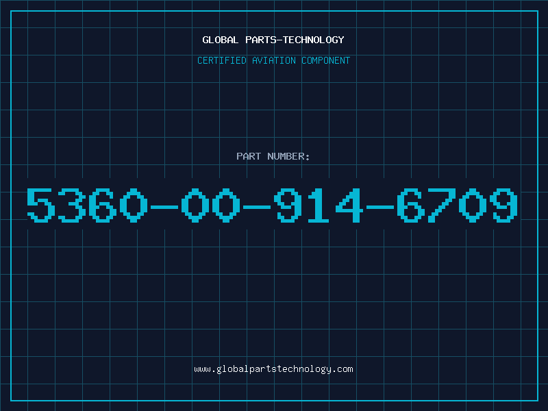Aviation Part 5360-00-914-6709