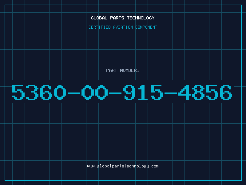Aviation Part 5360-00-915-4856