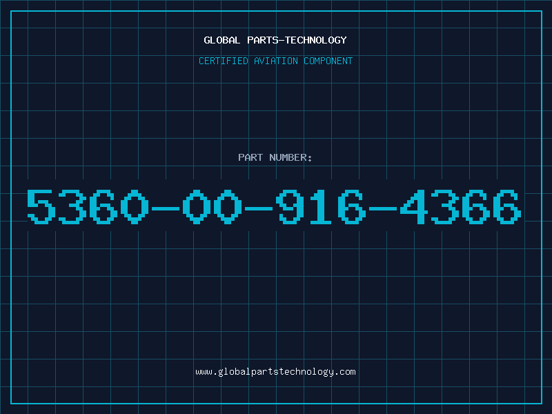 Aviation Part 5360-00-916-4366