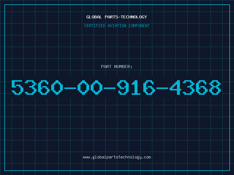 Aviation Part 5360-00-916-4368