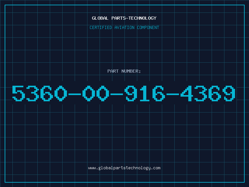 Aviation Part 5360-00-916-4369