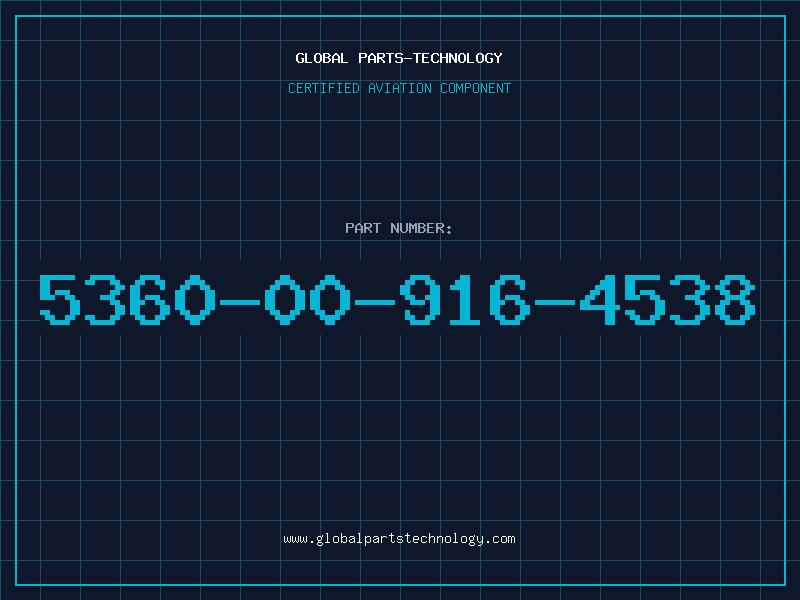 Aviation Part 5360-00-916-4538