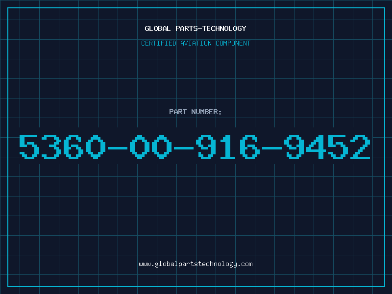 Aviation Part 5360-00-916-9452