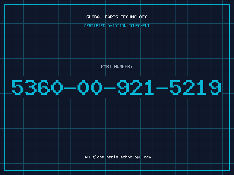Aviation Part 5360-00-921-5219