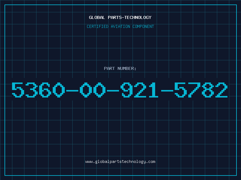 Aviation Part 5360-00-921-5782