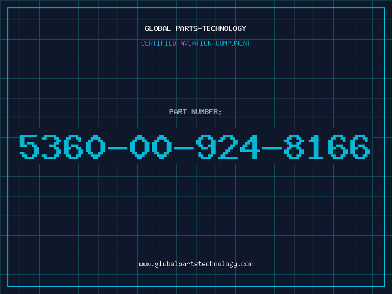 Aviation Part 5360-00-924-8166