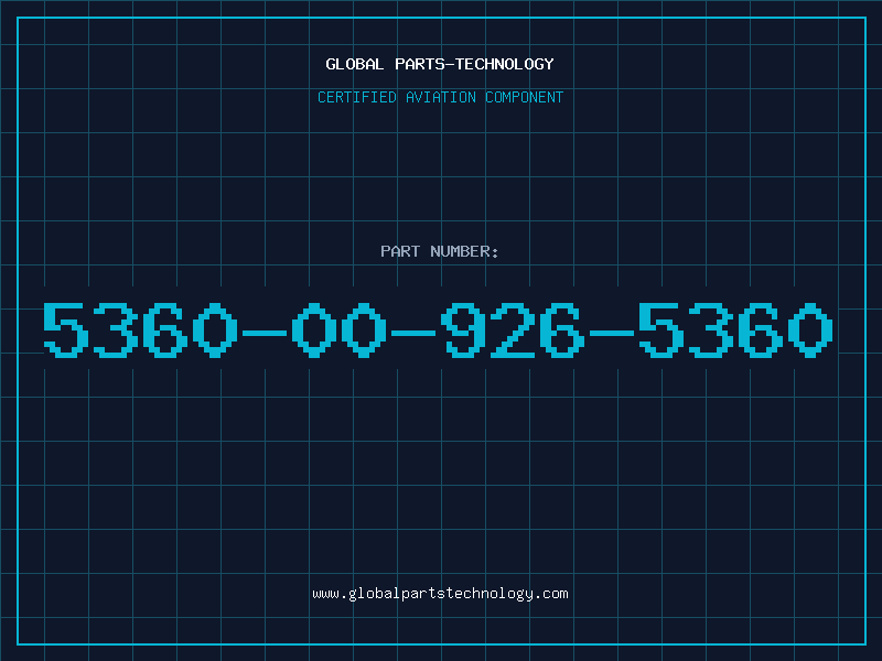 Aviation Part 5360-00-926-5360