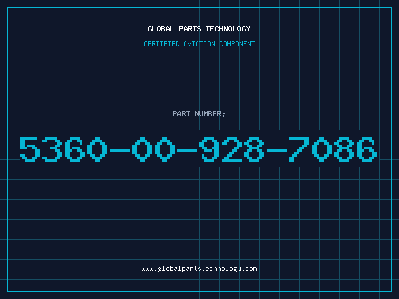 Aviation Part 5360-00-928-7086