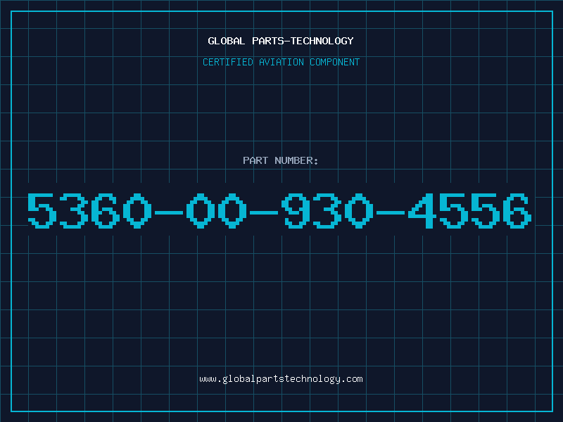 Aviation Part 5360-00-930-4556