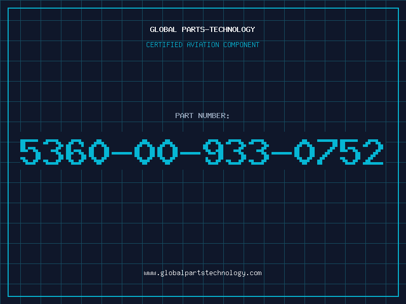 Aviation Part 5360-00-933-0752
