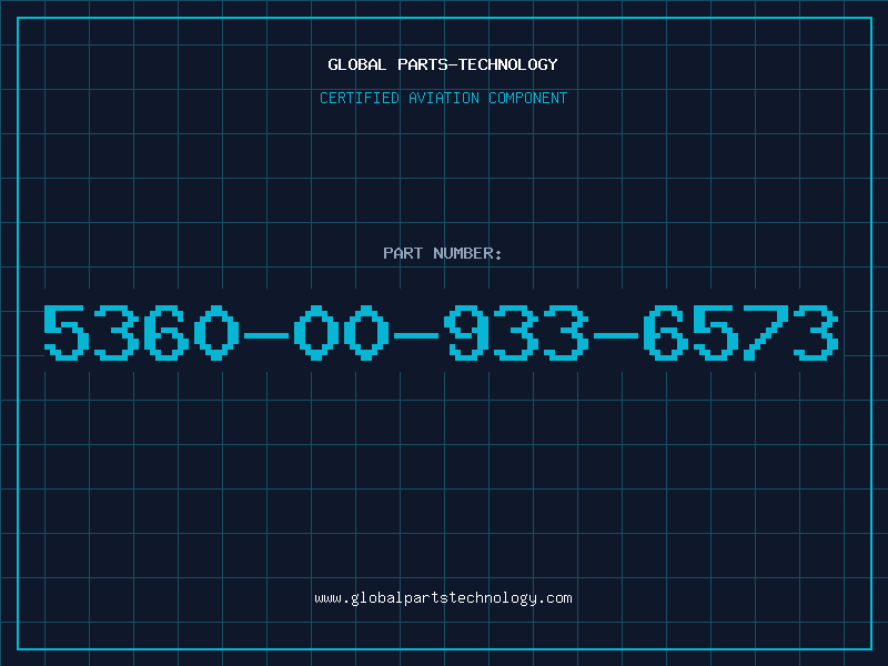 Aviation Part 5360-00-933-6573