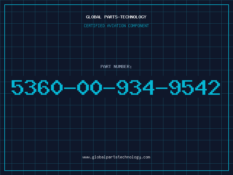 Aviation Part 5360-00-934-9542