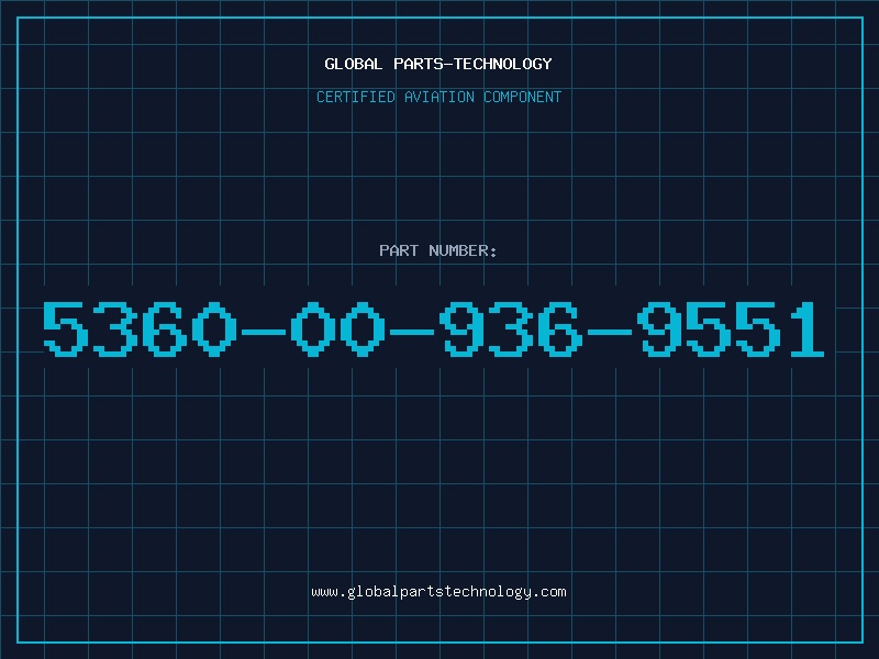 Aviation Part 5360-00-936-9551
