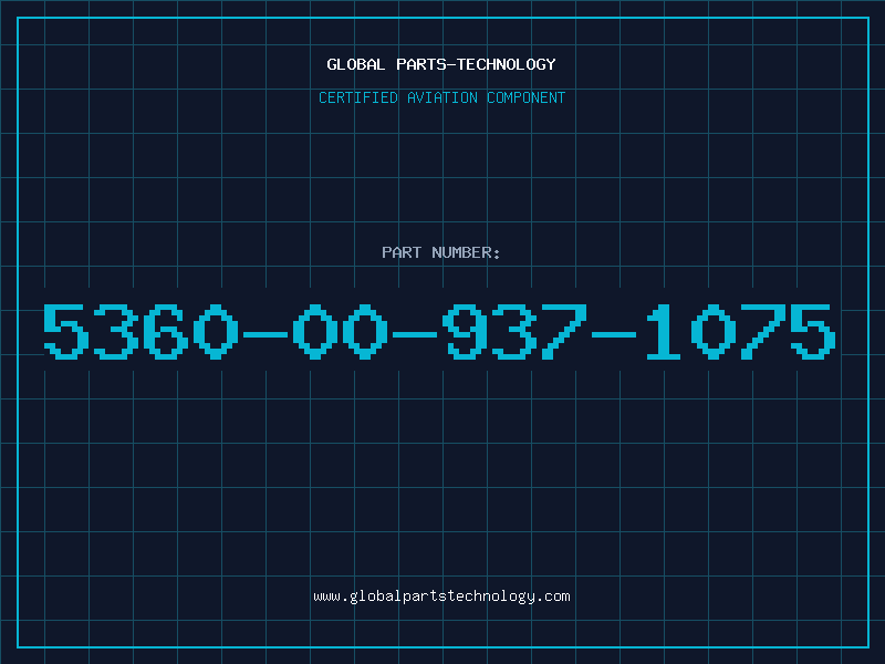 Aviation Part 5360-00-937-1075
