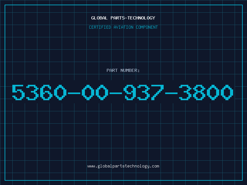 Aviation Part 5360-00-937-3800