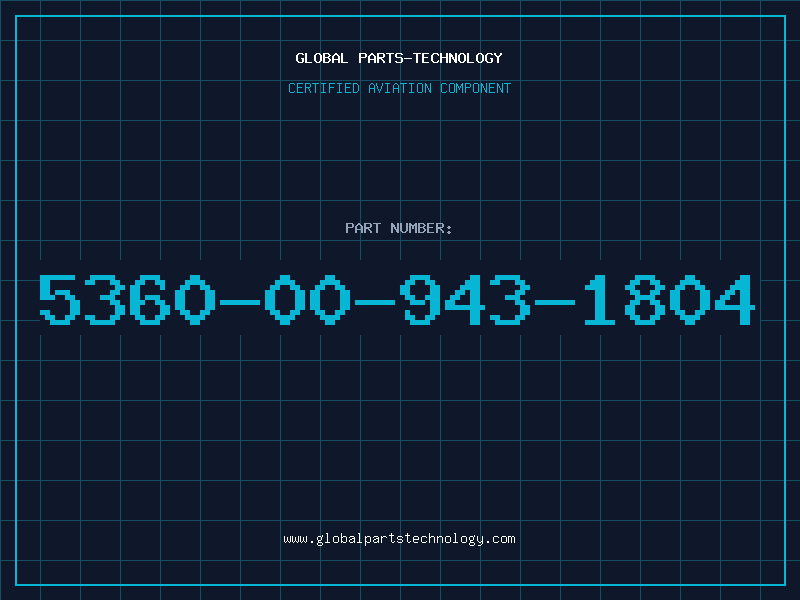 Aviation Part 5360-00-943-1804