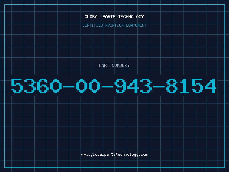 Aviation Part 5360-00-943-8154