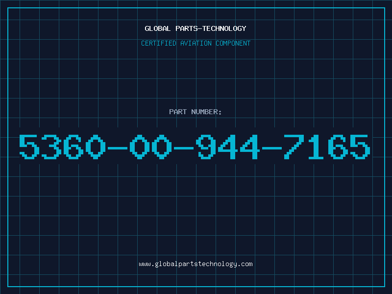 Aviation Part 5360-00-944-7165