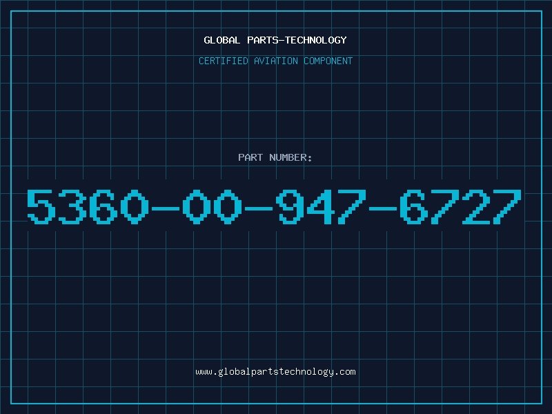 Aviation Part 5360-00-947-6727