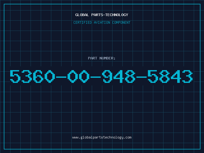 Aviation Part 5360-00-948-5843