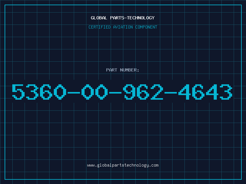 Aviation Part 5360-00-962-4643