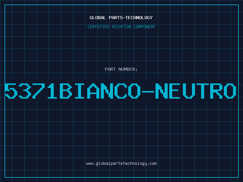 Aviation Part 5371BIANCO-NEUTRO
